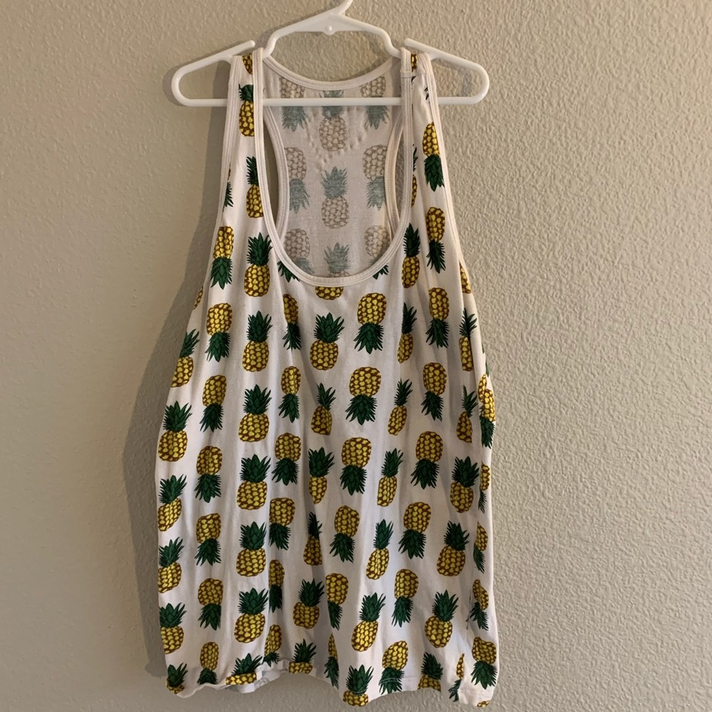 Racerback Pineapple Tank